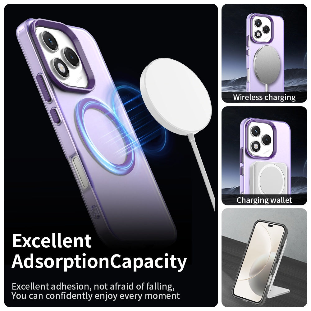 MagSafe-hoesje voor Honor 400 Lite, Techsuit, CandyCase, Paars
