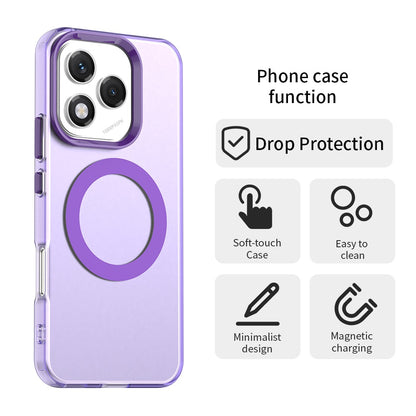 MagSafe-hoesje voor Honor 400 Lite, Techsuit, CandyCase, Paars