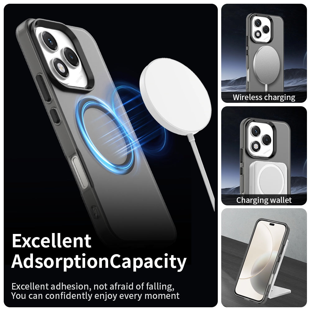 MagSafe-hoesje voor Honor 400 Lite, Techsuit, CandyCase, Zwart
