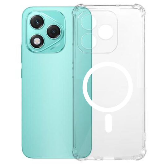 MagSafe-hoesje voor Honor 400 Lite, Techsuit, Schokbestendig, Transparant