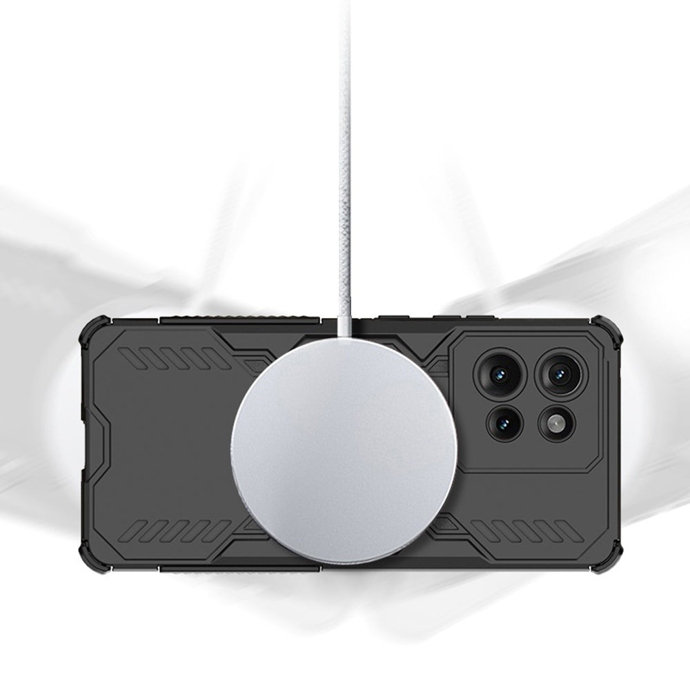 MagSafe-hoes voor Honor 400 Pro, Techsuit, ArmorMag, Zwart