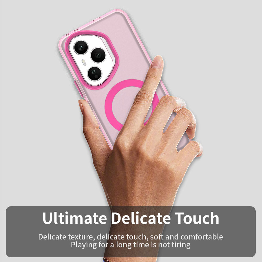 MagSafe-hoes voor Honor 400 Pro, Techsuit, CandyCase, Roze