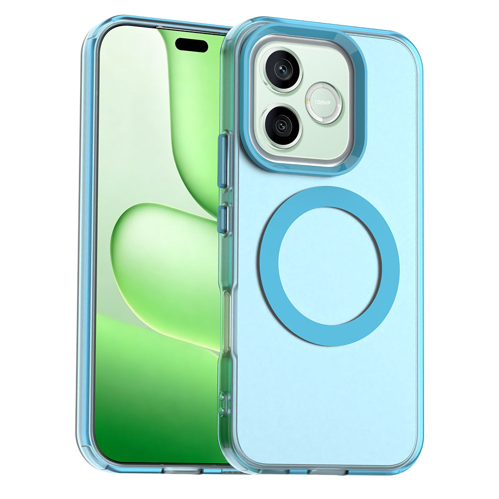 MagSafe-hoesje voor Honor 600 Lite, Techsuit, CandyCase, Blauw