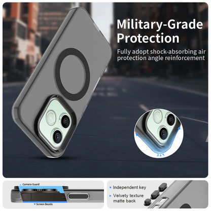 MagSafe-hoesje voor Honor 600 Lite, Techsuit, CandyCase, Zwart