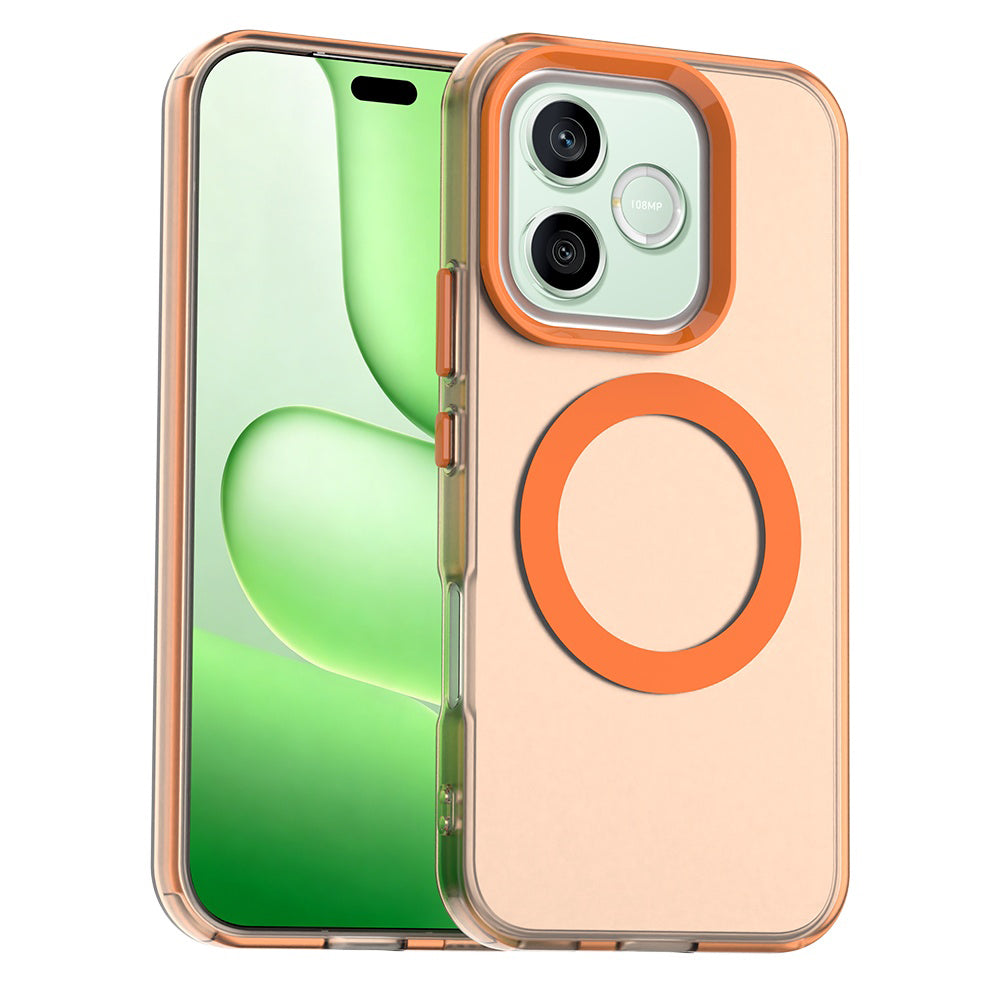 MagSafe-hoes voor Honor 600 Lite, Techsuit, CandyCase, Oranje