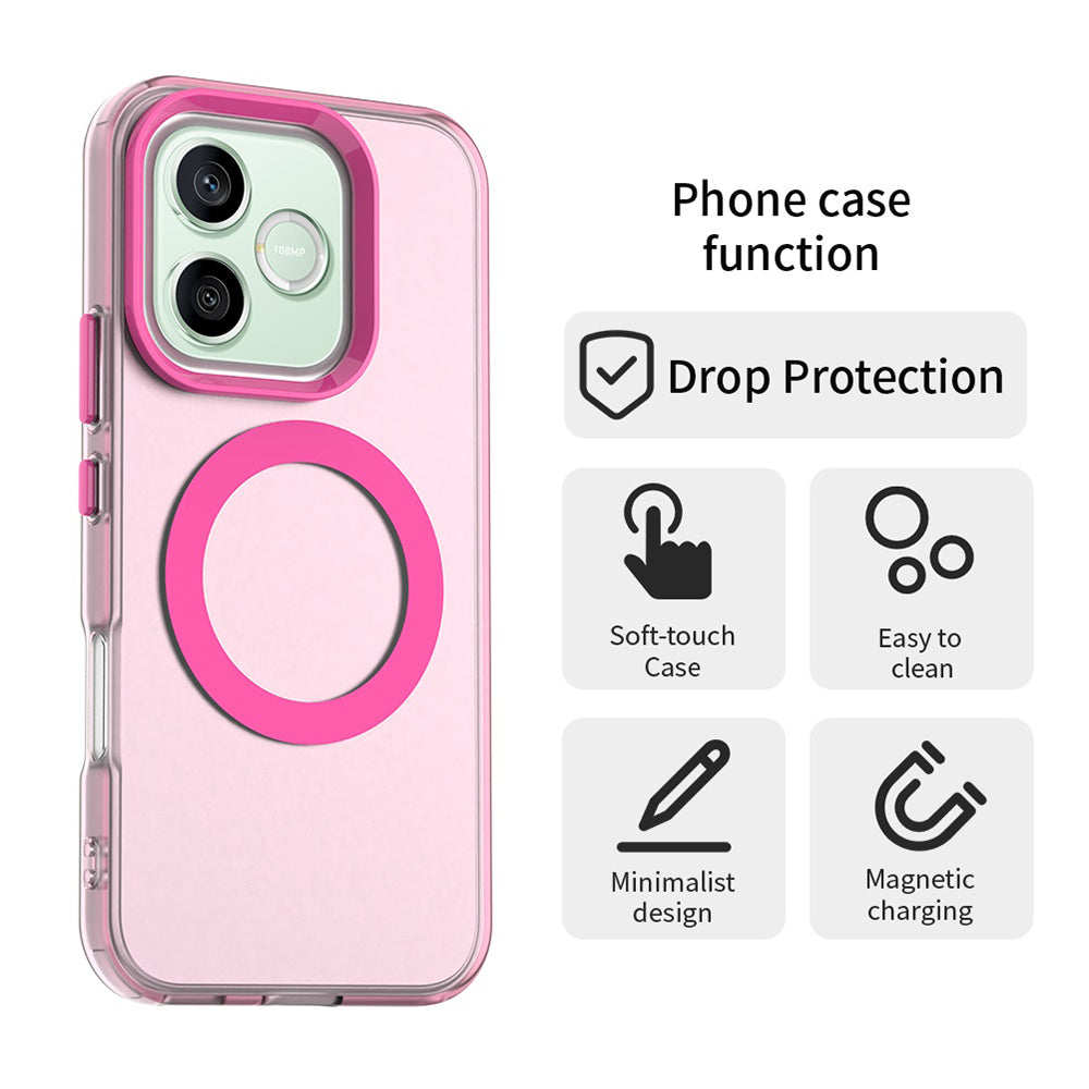 MagSafe-hoes voor Honor 600 Lite, Techsuit, CandyCase, Roze