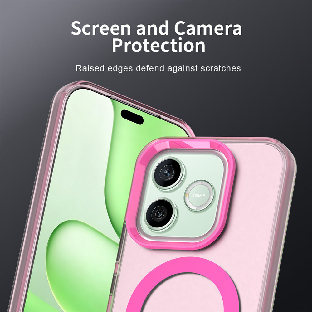 MagSafe-hoes voor Honor 600 Lite, Techsuit, CandyCase, Roze