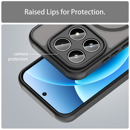 MagSafe hoes voor Honor 600 Lite, Techsuit, HaloFrost II, Zwart