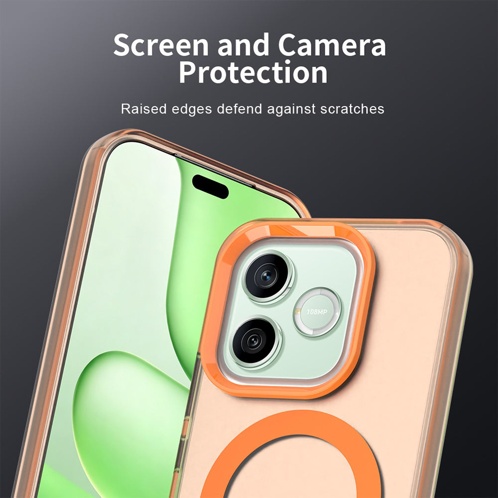 MagSafe-hoesje voor Honor 600 Pro / 600, Techsuit, CandyCase, Oranje