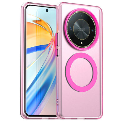 MagSafe-hoes voor Honor Magic6 Lite, Techsuit, CandyCase, Roze