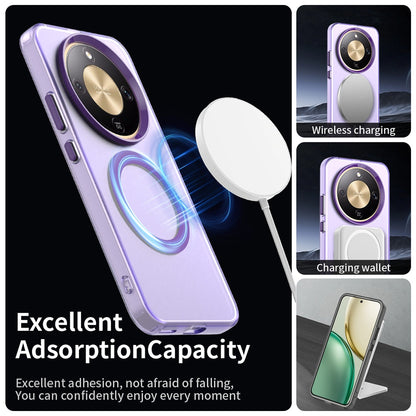 MagSafe hoesje voor Honor Magic8 Lite, Techsuit, CandyCase, Paars