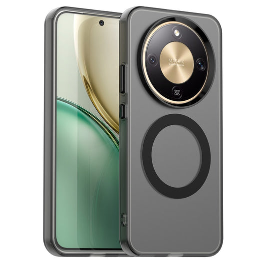 MagSafe hoes voor Honor Magic8 Lite, Techsuit, CandyCase, Zwart