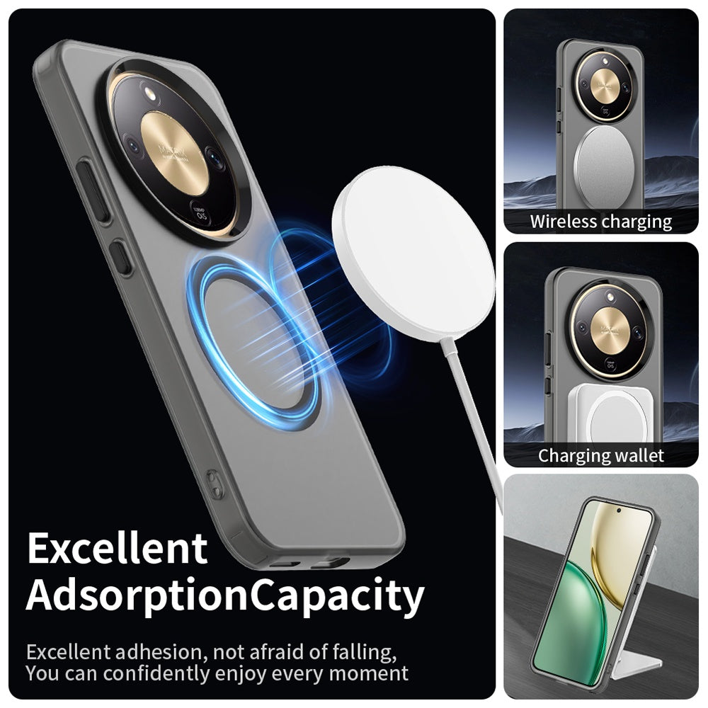 MagSafe Case for Honor Magic8 Lite, Techsuit, CandyCase, Black