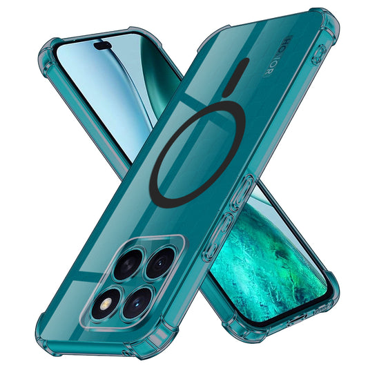 MagSafe-hoesje voor Honor X8c, Techsuit, Schokbestendig Transparant, Getint