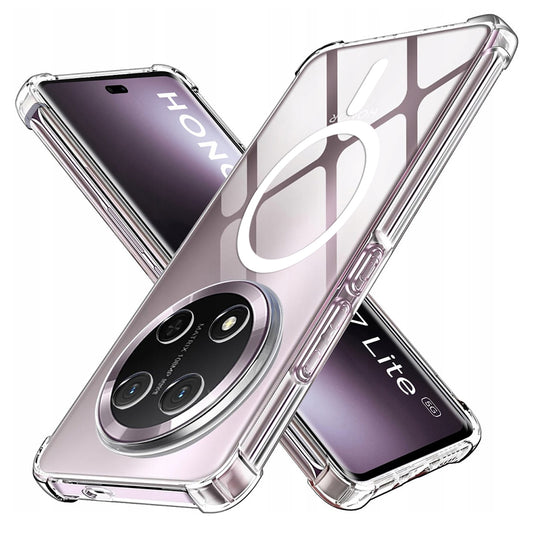 MagSafe-hoesje voor Honor X9c / Magic7 Lite, Techsuit, Schokbestendig, Transparant