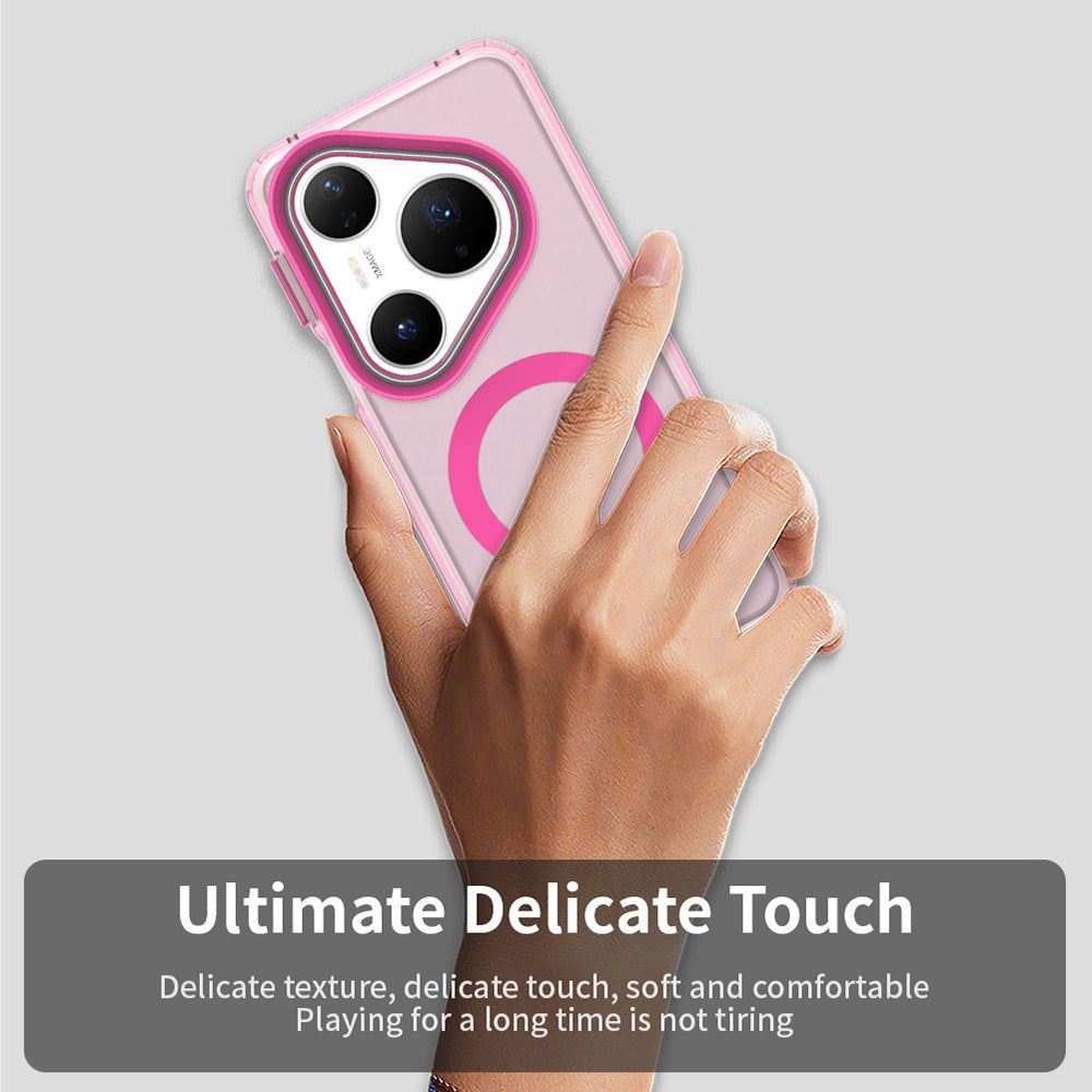 MagSafe Case for Huawei Pura 80 Pro, Techsuit, CandyCase, Pink