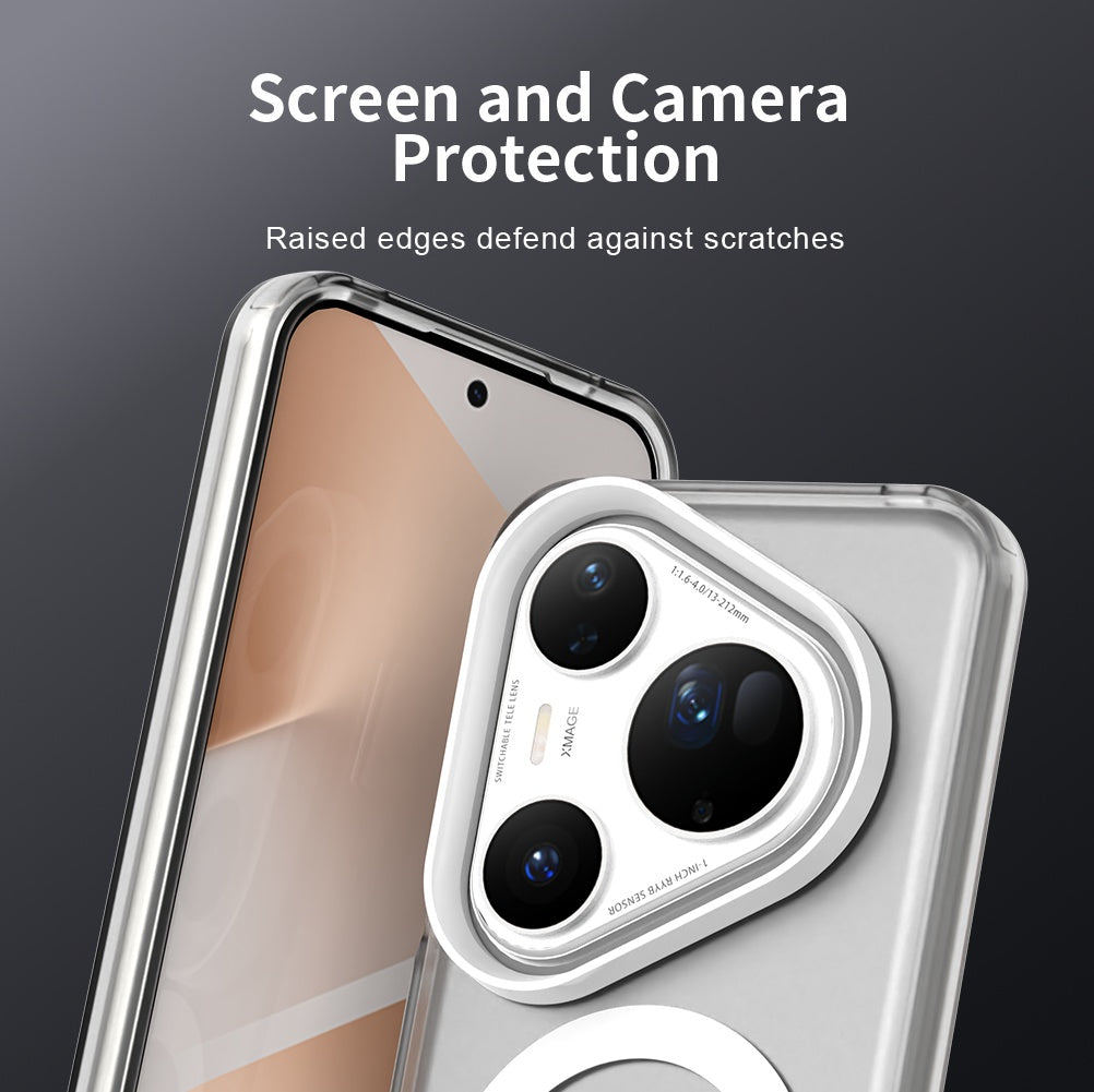 MagSafe Case for Huawei Pura 80 Ultra, Techsuit, CandyCase, White