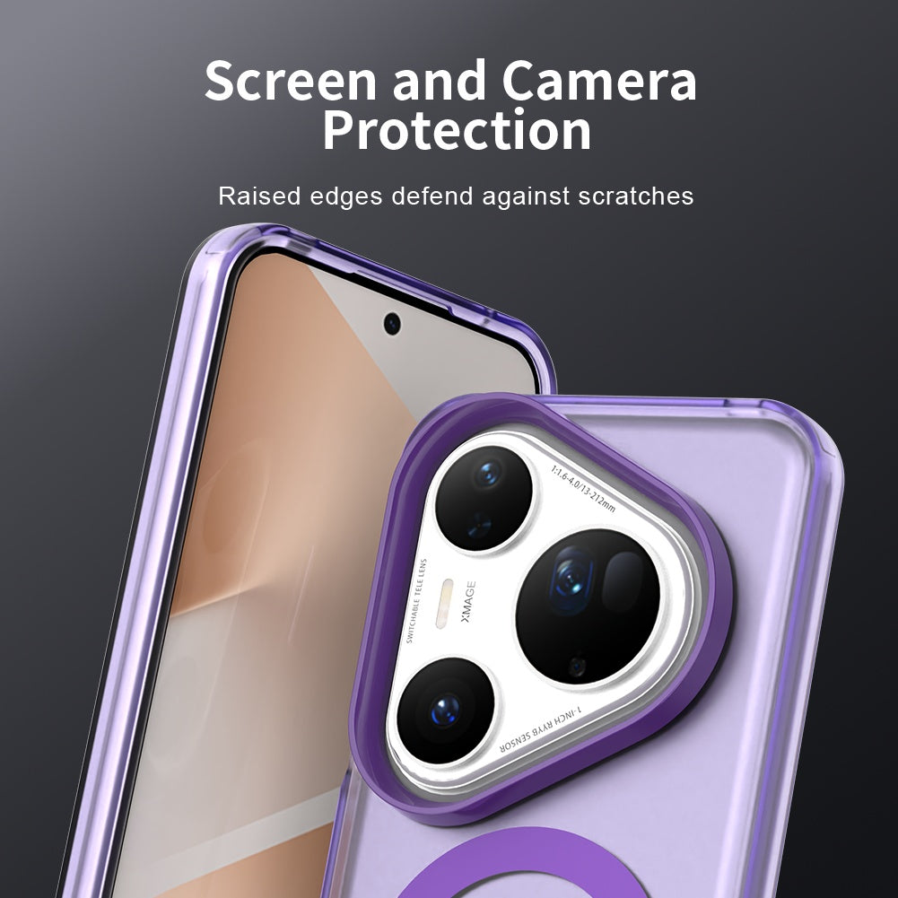 MagSafe Case for Huawei Pura 80 Ultra, Techsuit, CandyCase, Purple