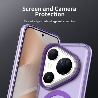 MagSafe Case for Huawei Pura 80 Ultra, Techsuit, CandyCase, Purple