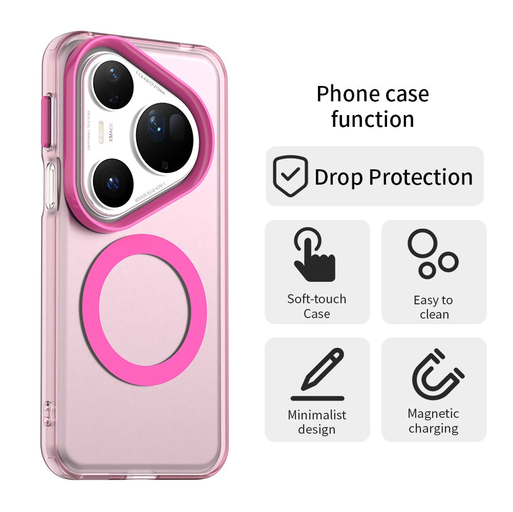 MagSafe Case for Huawei Pura 80 Ultra, Techsuit, CandyCase, Pink