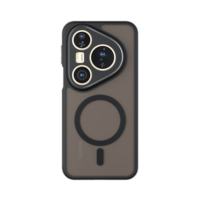 MagSafe-hoes voor Huawei Pura 80 Ultra, Techsuit, PureFrost, Zwart Satijn