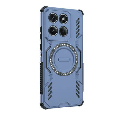 MagSafe-hoes voor Motorola Edge 60 Fusion / Edge 60, Techsuit, ArmorMag, Blauw