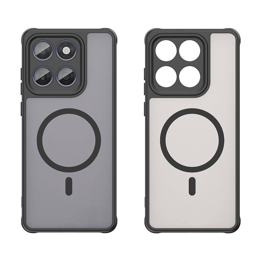 MagSafe-hoes voor Motorola Edge 60 Fusion / Edge 60, Techsuit, HaloFrost II, Zwart