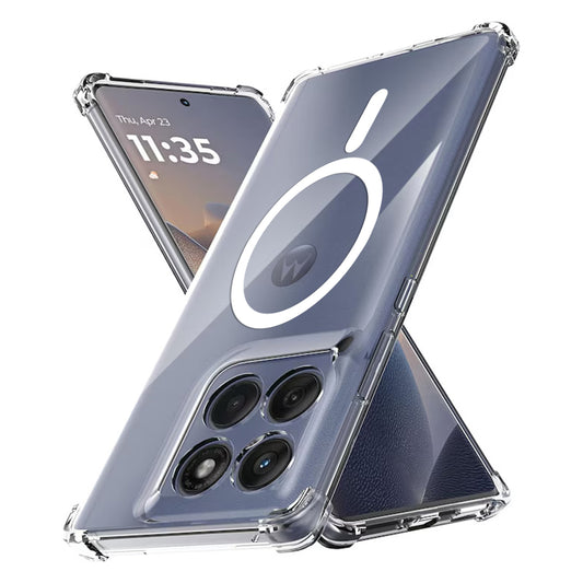 MagSafe-hoes voor Motorola Edge 60 Fusion / Edge 60, Techsuit, Schokbestendig, Transparant