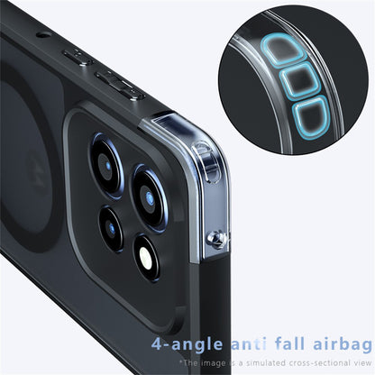 MagSafe hoes voor Motorola Edge 60 Neo / Edge 50 Neo / ThinkPhone 25, Techsuit, PureFrost, Satijnzwart