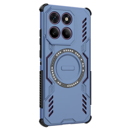MagSafe-hoes voor Motorola Edge 60 Pro, Techsuit, ArmorMag, Blauw