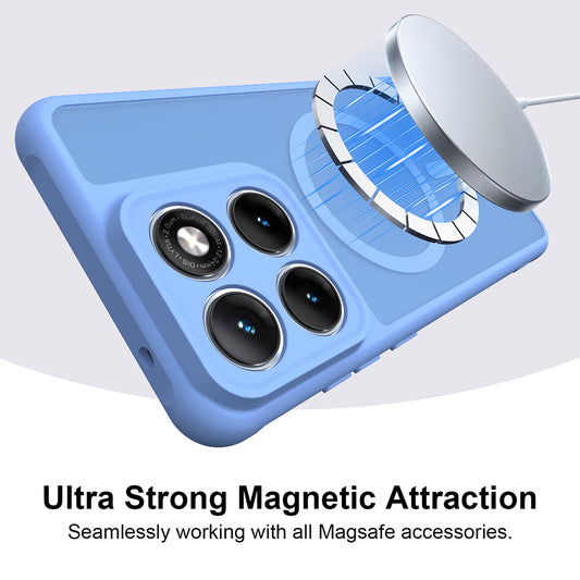 MagSafe-hoes voor Motorola Edge 70 Fusion, Techsuit, HaloFrost II, Blauw
