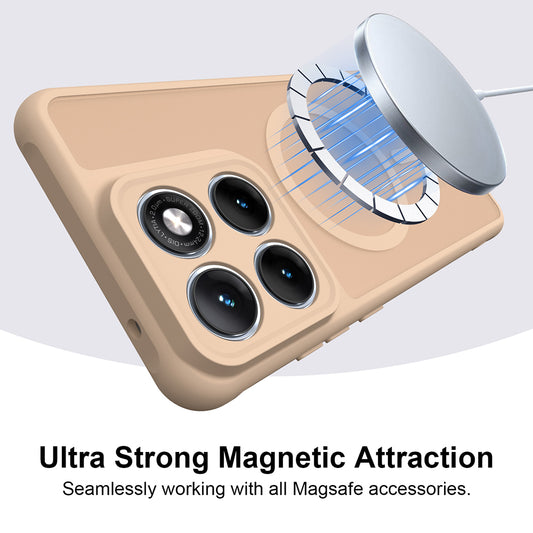 MagSafe-hoes voor Motorola Edge 70 Fusion, Techsuit, HaloFrost II, Goud
