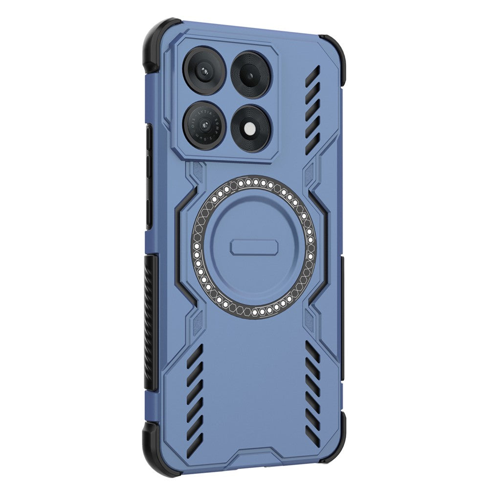 MagSafe-hoes voor Motorola Edge 70 Max, Techsuit, ArmorMag, Blauw