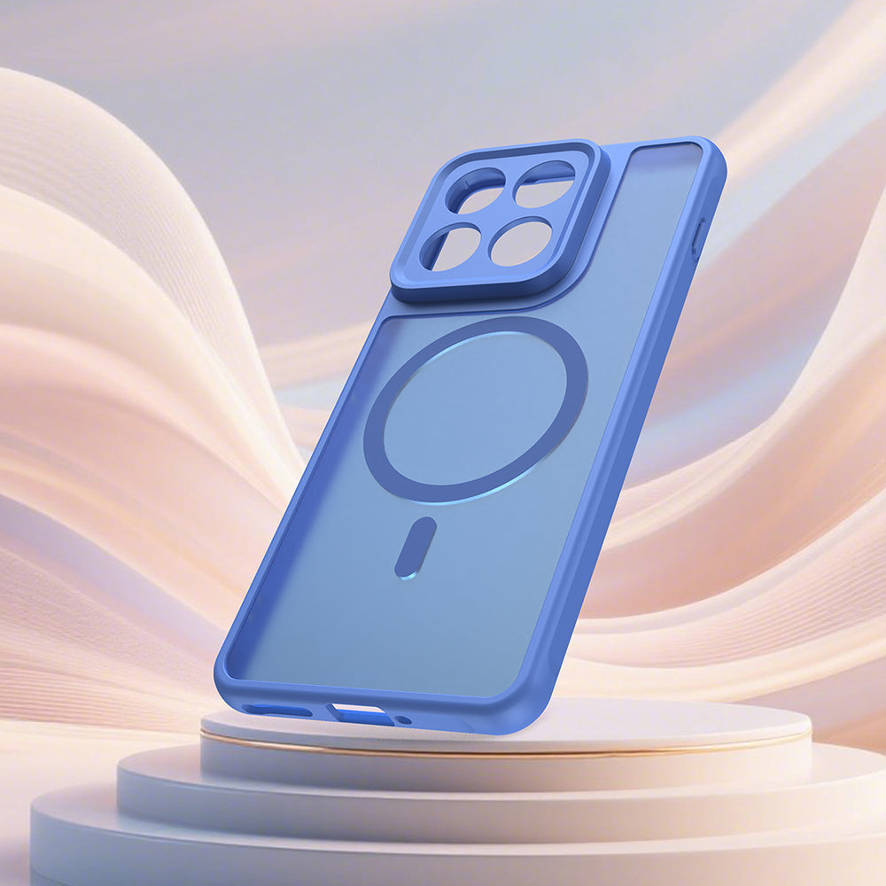 MagSafe Case for Motorola Edge 70, Techsuit, HaloFrost II, Blue