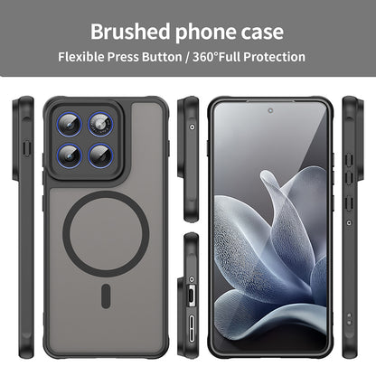 MagSafe hoesje voor Motorola Edge 70, Techsuit, HaloFrost II, Zwart