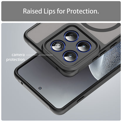 MagSafe hoesje voor Motorola Edge 70, Techsuit, HaloFrost II, Zwart