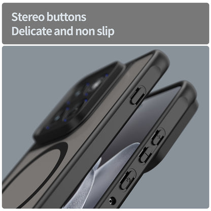 MagSafe hoesje voor Motorola Edge 70, Techsuit, HaloFrost II, Zwart