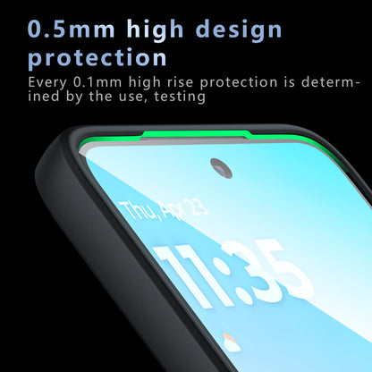 MagSafe hoes voor Motorola Moto G77 / G67, Techsuit, PureFrost, Satijnzwart