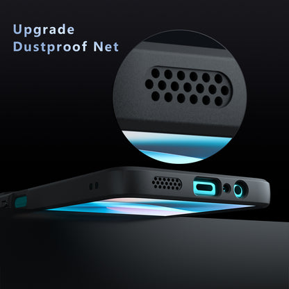 MagSafe hoes voor Motorola Moto G77 / G67, Techsuit, PureFrost, Satijnzwart