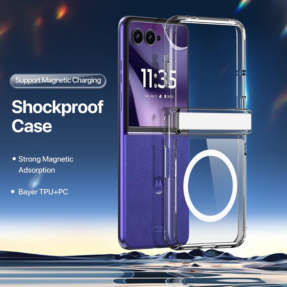 MagSafe Case for Motorola Razr 70 / Razr 60 / Razr 50, DUX DUCIS, Slim, Transparent