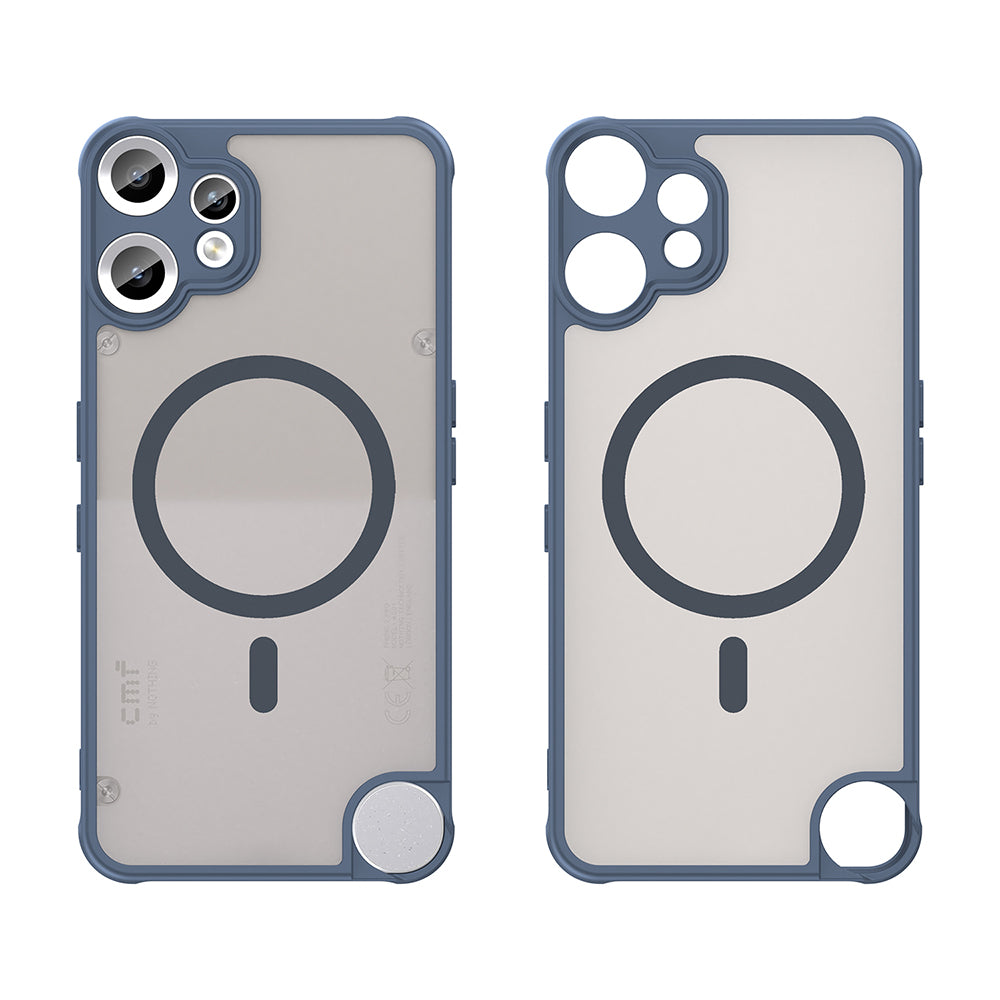 MagSafe-hoes voor Nothing CMF Phone 2 Pro, Techsuit, HaloFrost II, Marineblauw