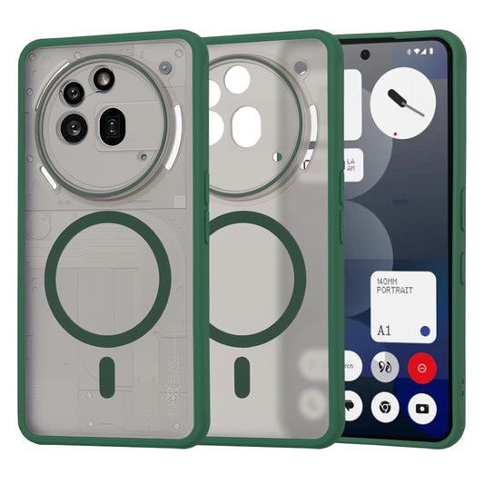MagSafe-hoes voor Nothing Phone (3a) Pro, Techsuit, HaloFrost, Groen