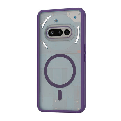 MagSafe-hoes voor Nothing Phone (3a), Techsuit, HaloFrost, Donkerpaars