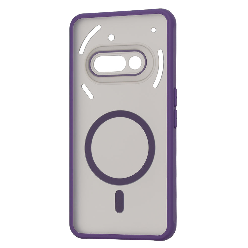 MagSafe-hoes voor Nothing Phone (3a), Techsuit, HaloFrost, Donkerpaars
