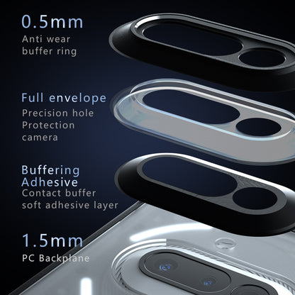 MagSafe-hoes voor Nothing Phone (3a), Techsuit, PureFrost, Zwart