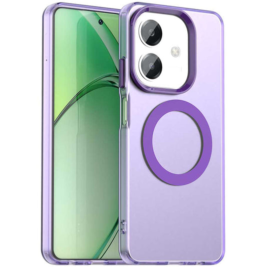 MagSafe-hoesje voor Oppo A3 4G / A3 5G, Techsuit, CandyCase, Paars
