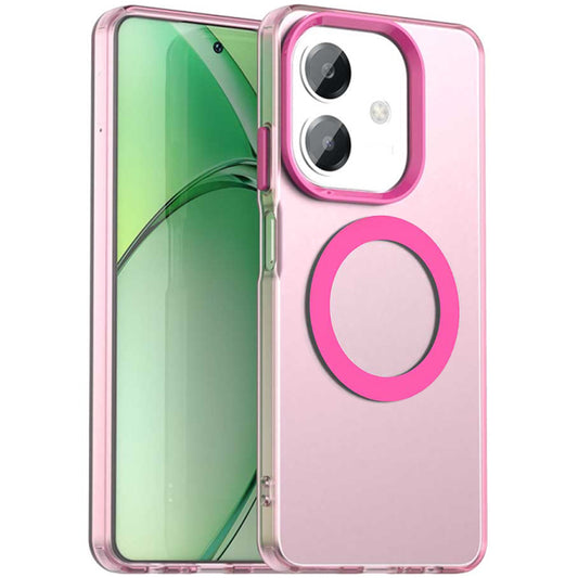 MagSafe-hoesje voor Oppo A3 4G / A3 5G, Techsuit, CandyCase, Roze