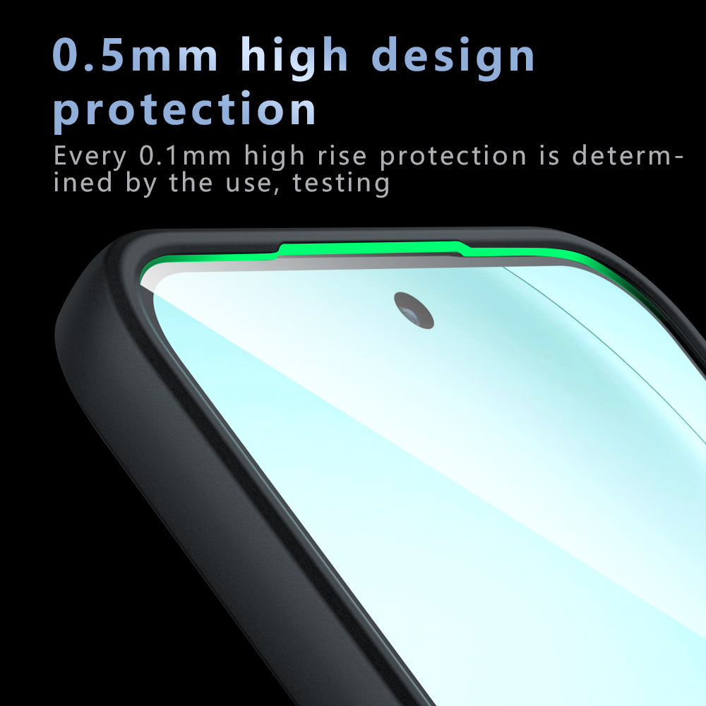 MagSafe-hoes voor Oppo A6 Pro 5G / A6 Pro 4G, Techsuit, PureFrost, Zwart Satijn