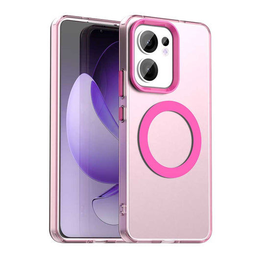 MagSafe-hoesje voor Oppo Reno13 FS 5G / Reno13 F 4G / Reno13 F, Techsuit, CandyCase, Roze