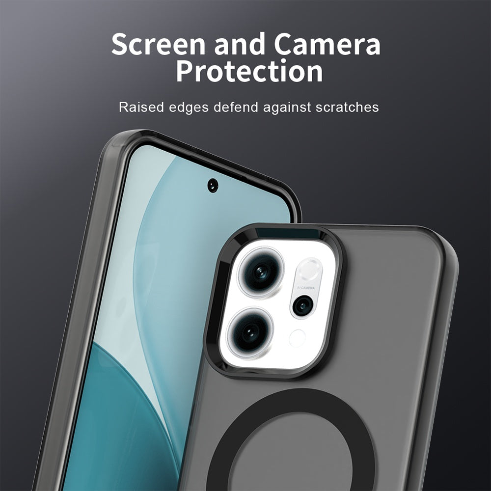 MagSafe Case for Oppo Reno14, Techsuit, CandyCase, Black